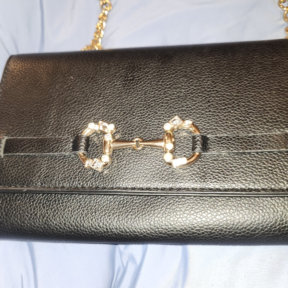 Anne Klein crossbody with Beautiful detailing.